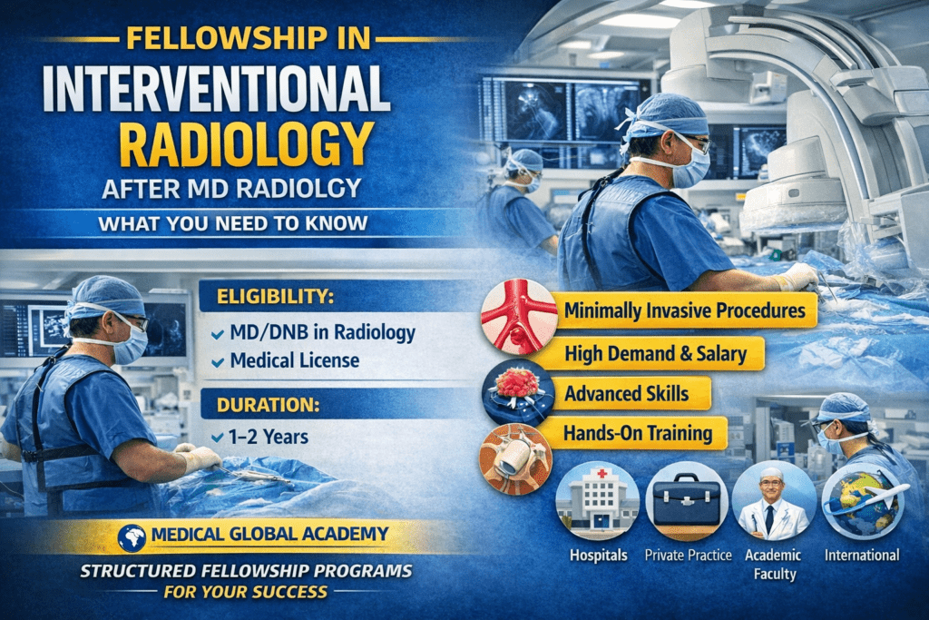 Fellowship in Interventional Radiology After MD Radiology: What You Need to Know