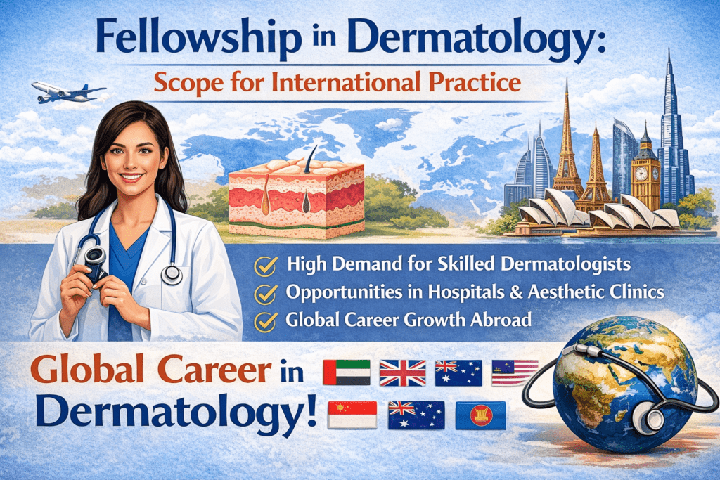 Fellowship in Dermatology: Scope for International Practice