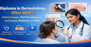 p g diploma in dermatology course with clinical and cosmetic training