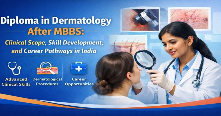 p g diploma in dermatology course with clinical and cosmetic training
