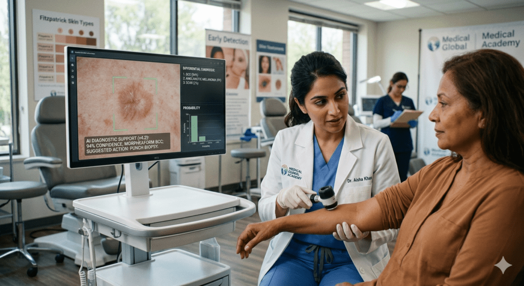 How is AI changing the curriculum of a dermatology fellowship