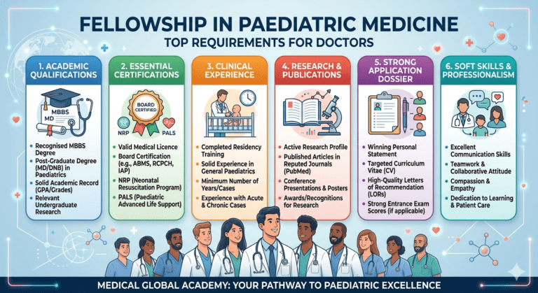 What are the Top Requirements for a Fellowship in Paediatric Medicine