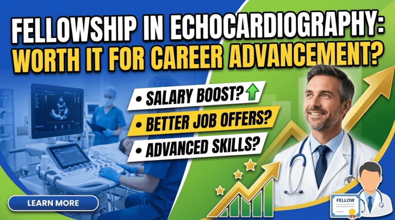 Fellowship in Echocardiography Worth It for Career Advancement