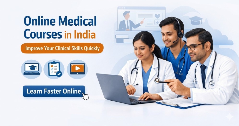 online Medical Courses in India for Improving Clinical Skills Fast