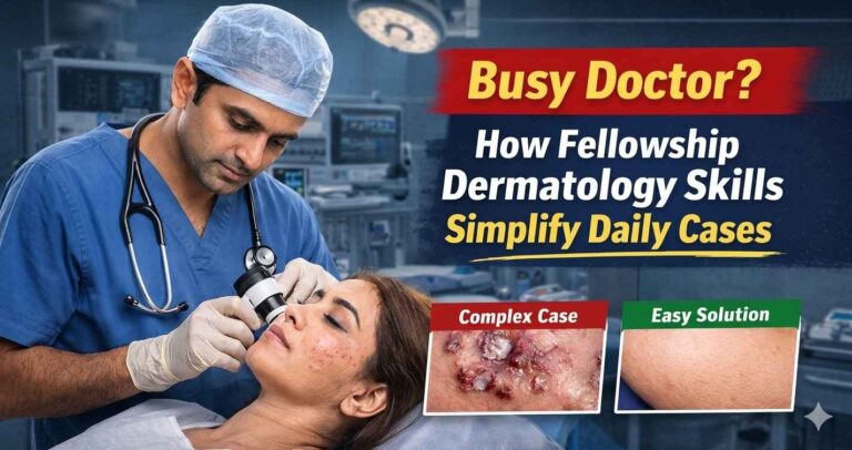 busy doctor how fellowship dermatology skills simplify daily cases