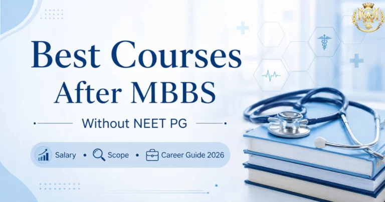 infographic: best courses after mbbs without neet pg with salary and scope 2026