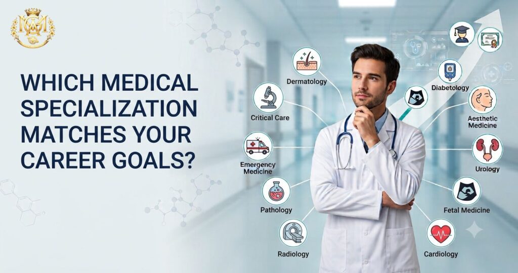 Which Medical Specialization Is Best After MBBS? Career guide comparing medical specialties for doctors.