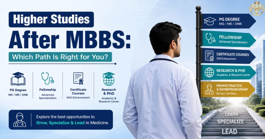 Higher Studies After MBBS: Which Path Is Right for You?
